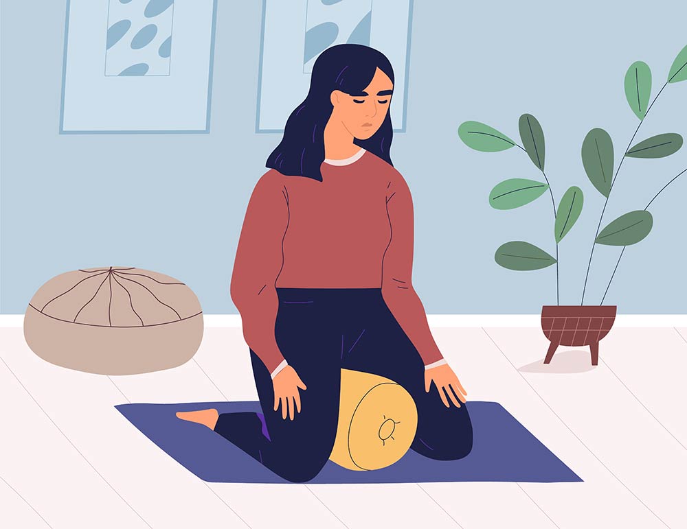 Cómo usar la respiración rítmica calmante para calmar el cuerpo y la mente 