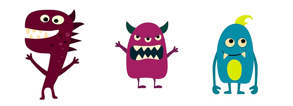 El miedo a los monstruos en los niños