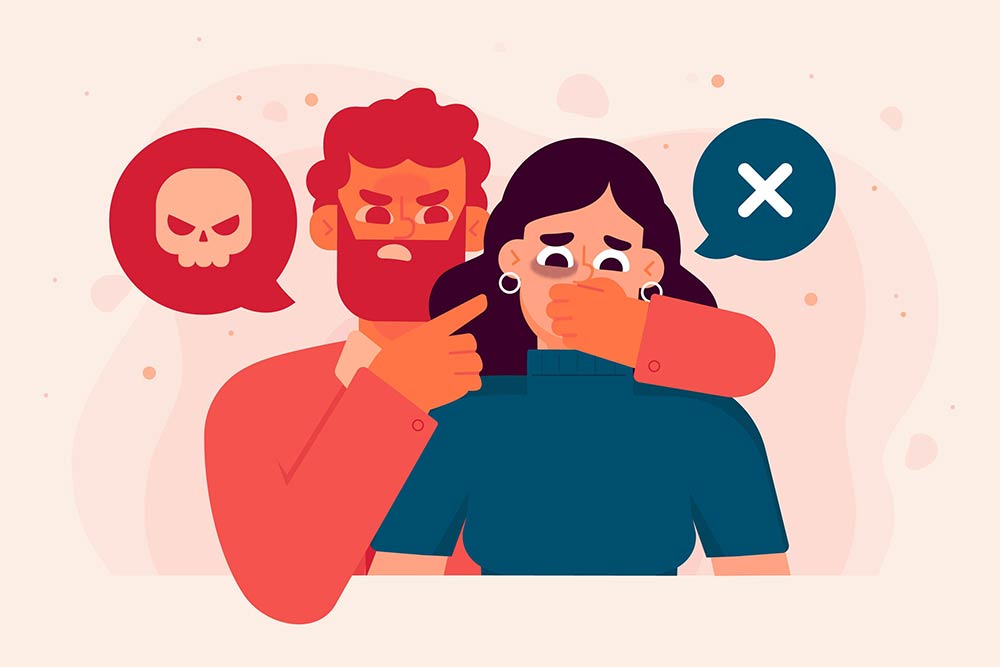 Tipos de violencia: física, psicológica y económica