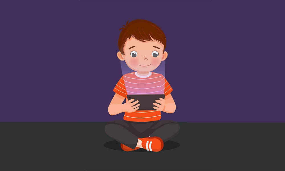 Niños y tabletas: daños y riesgos