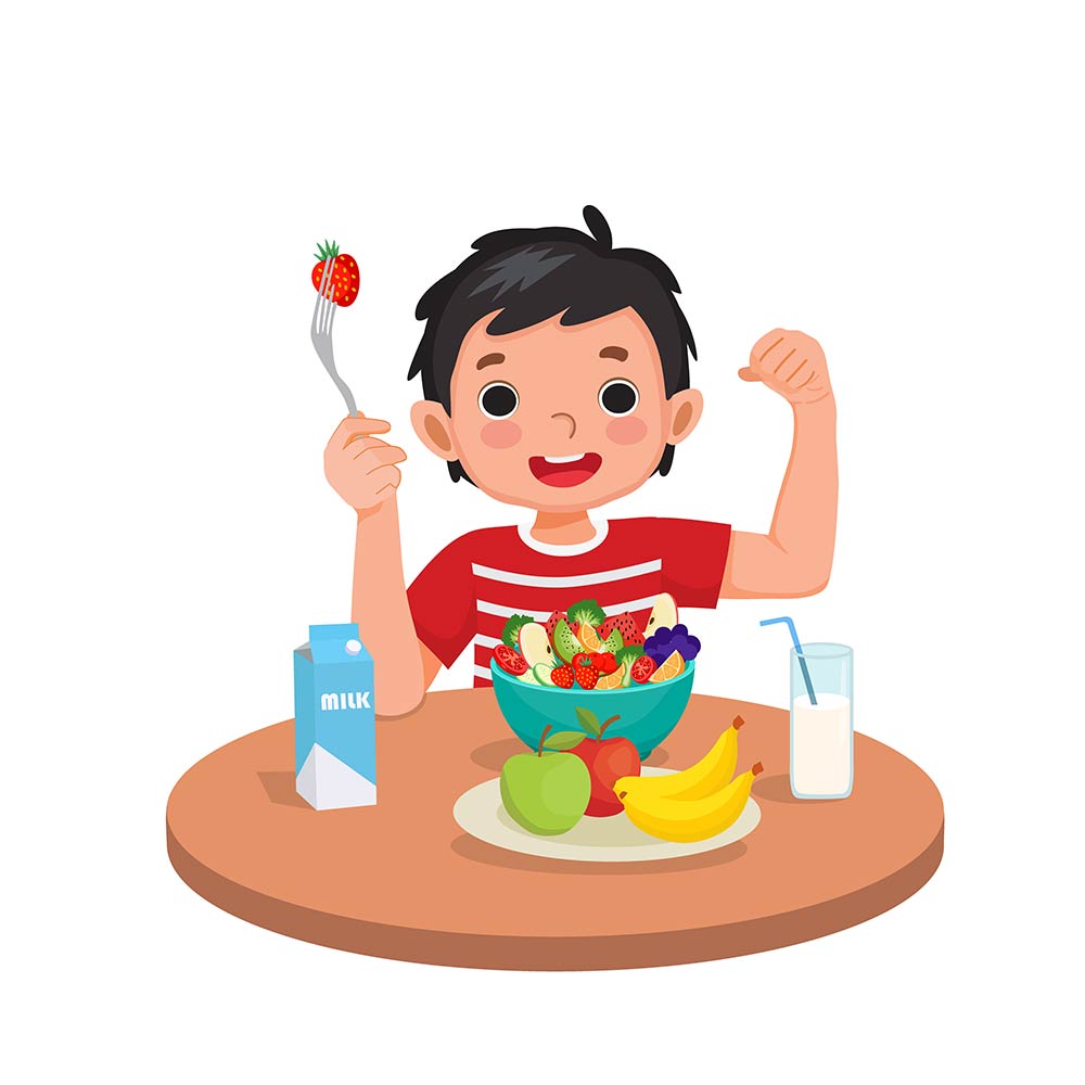 Cómo ayudar a mi hijo a comer sano