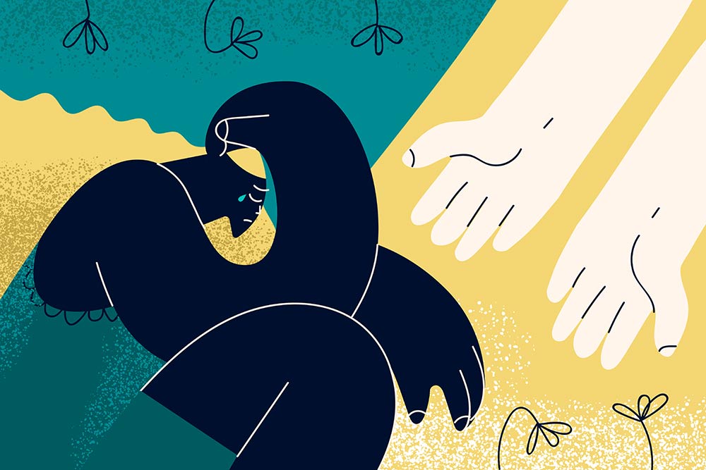 La depresión a través de los ojos de una persona deprimida 
