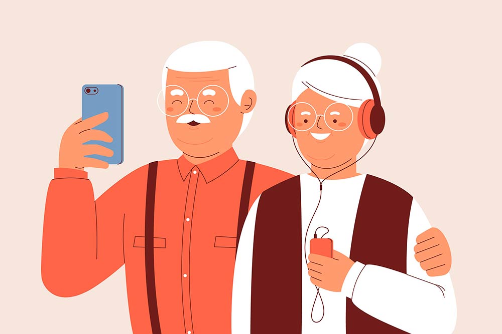 ¿Cómo impactan las redes sociales a nuestros mayores?